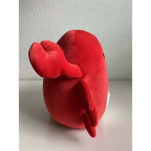 Squishmallows CARLOS The CRAB 12" Plush Soft Kellytoy Red 2019 NWT - Picture 5 of 6